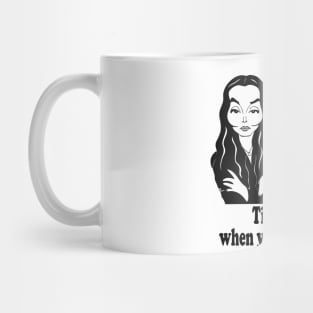 Gomez and Morticia Mug